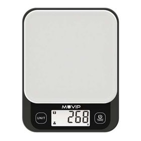 Balança digital de cozinha Muvip Super Slim - Sensor de calibração de alta precisão - Função TARE Balança digital de cozinha Muvip Super Slim - Sensor de calibração de alta precisão - Função TARE