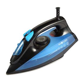 Ferro de passar roupa Muvip com vapor 1600W - Sola cerâmica - Tanque 140ml - Controle de temperatura - Cabo 1,8m Ferro de passar roupa Muvip com vapor 1600W - Sola cerâmica - Tanque 140ml - Controle de temperatura - Cabo 1,8m