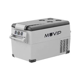 Geladeira Compressor Portátil Muvip 35L - Proteção da Bateria do Veículo - Luz LED - Temperatura -20º/+20º - Conexão 12/24/220V  Geladeira Compressor Portátil Muvip 35L - Proteção da Bateria do Veículo - Luz LED - Temperatura -20º/+20º - Conexão 12/24/220V