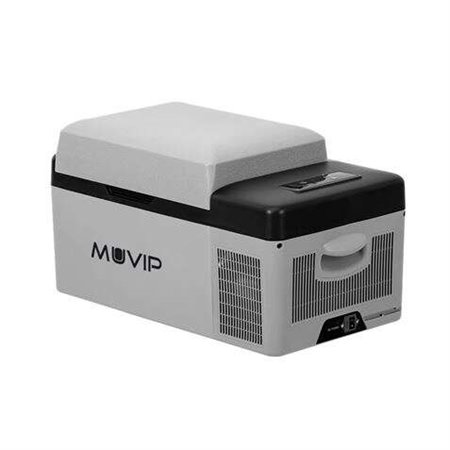 Geladeira Portátil Muvip com Compressor 20L Bluetooth, USB - Temperatura -20º/+20º - Conexão 12/24/220V - Consumo 45W - Proteção