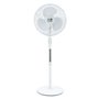 Ventilador de Pé Muvip 45W 3 Lâminas - 3 Velocidades - Altura e Inclinação Ajustáveis - Base Reforçada - Cor Branca