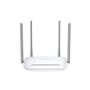 Roteador Mercusys Wireless N 300Mbps - 4 portas 10/100Mbps - 4 antenas 5dBi - Tecnologia 2x2 MIMO - Cobertura WiFi até 500m2