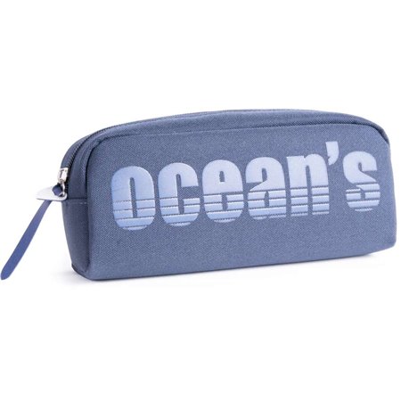 Estojo com zíper Oceans Wave California 1 - alça ergonômica - cor azul