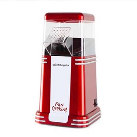 Orbegozo PA 4350 Vintage Popcorn Maker - Prepara pipoca em 3 minutos - Design retrô e saudável - Portátil e fácil de limpar - Id Orbegozo PA 4350 Vintage Popcorn Maker - Prepara pipoca em 3 minutos - Design retrô e saudável - Portátil e fácil de limpar - Id