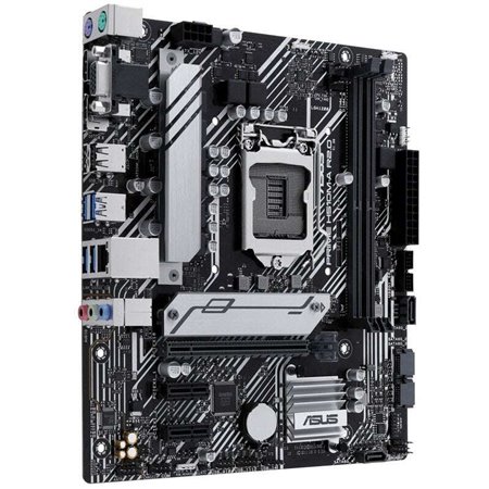 Placa-mãe Asus Prime H510M-A R2.0 Intel 1200 2x DDR4 - HDMI, VGA, PCIe 3.0, 4x Sata III, RJ-45, USB 2.0/3.2, MicroATX