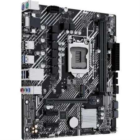 Placa-mãe Asus Prime H510M-E R2.0 Intel 1200 2x DDR4 - HDMI, VGA, PCIe 4.0, slot M.2 de 32 Gbps, Intel® 1GB Ethernet, USB 3.2 Ge