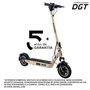 Scooter Elétrica Zwheel ZFox Max Autumn Sunrise Motor 400W - Aprovado pela DGT - Velocidade até 25Km/h - Alcance até 50km - 3 Mo