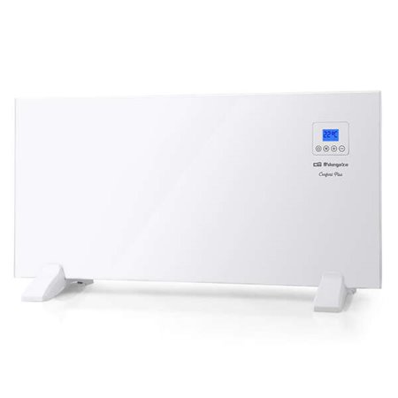 Orbegozo REH 1500 a Slim White Radiant Panel - Tela LCD - Touch Control - Programador semanal - Proteção contra superaquecimento