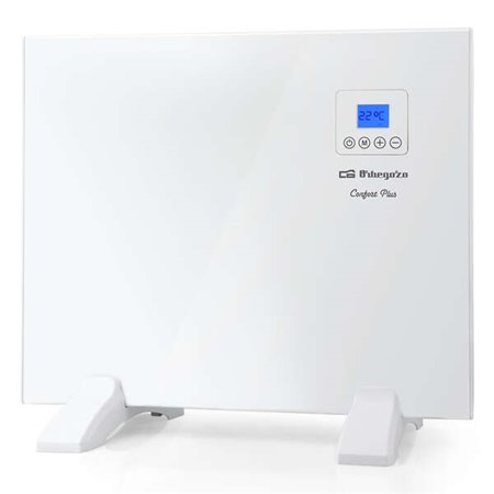 Orbegozo REH 500 com Painel Radiante - Design Slim em Branco - Controle Remoto - Programação Diária e Semanal - Proteção contra 