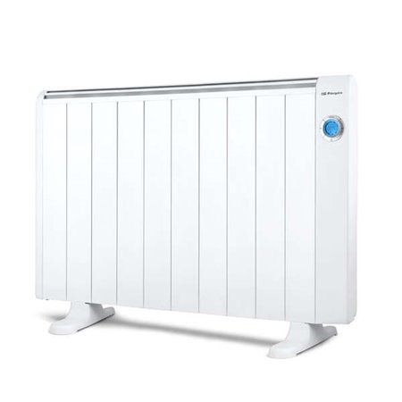 Emissor de calor de alumínio Orbegozo RRE 1810 - Potência 1800W - Programação semanal - Tecnologia RealWarm Elements - Controle 