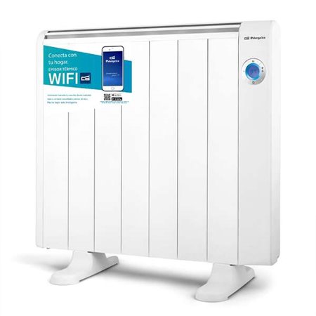 Orbegozo RRW-1300 Wifi Smart Thermal Emitter - Controle de voz - Detecção de janelas abertas - Programação diária e semanal - 3 