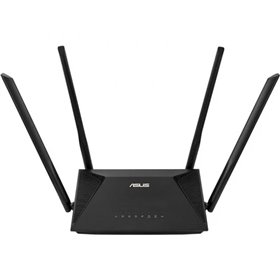 Roteador Asus RT-AX53U AX1800 WiFi 6 Dual Band - Até 1800Mbps - 3 portas LAN RJ45, 1 porta RJ45 WAN e 1 porta USB-2.0 - 4 antena Roteador Asus RT-AX53U AX1800 WiFi 6 Dual Band - Até 1800Mbps - 3 portas LAN RJ45, 1 porta RJ45 WAN e 1 porta USB-2.0 - 4 antena
