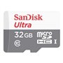 Cartão Sandisk Ultra Micro SDHC 32GB UHS-I U1 Classe 10 100MB/s + Adaptador SD