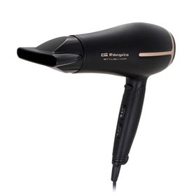 Secador dobrável profissional Orbegozo - Potência e conforto em um design compacto - 3 níveis de temperatura - 2 velocidades - B Secador dobrável profissional Orbegozo - Potência e conforto em um design compacto - 3 níveis de temperatura - 2 velocidades - B