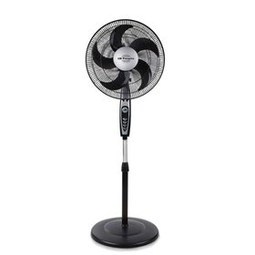 Ventilador de pé clássico Orbegozo SF 0149 - Potente e econômico - 3 velocidades - Função oscilante - Altura ajustável - Design 