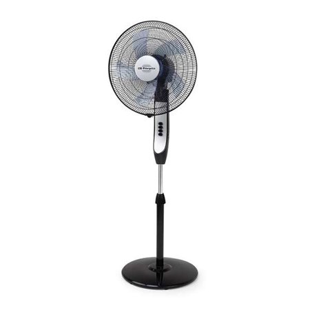 Orbegozo SF 0441 Ventilador de pé refrescante - Fluxo de ar potente - Oscilação oval - Altura ajustável - 3 velocidades - Silenc