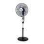 Orbegozo SF 0441 Ventilador de pé refrescante - Fluxo de ar potente - Oscilação oval - Altura ajustável - 3 velocidades - Silenc