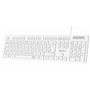 Teclado Subblim Silent Slim Business - 430 x 132 x 23 mm - Teclas planas - Resistente a respingos - Design fino e completo - Con