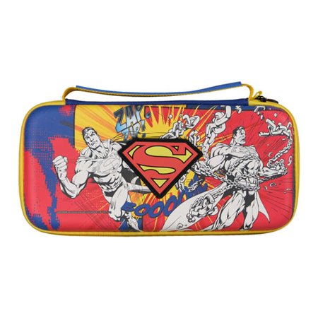 Bolsa Superman Premium FR-TEC para Nintendo Switch - Compatível com todos os modelos - Estojo de alta qualidade com suporte embu