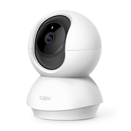 Câmera de Vigilância Webcam/WiFi TP-Link Giratória 360º 1080P Tapo C200 - Visão Noturna - Detec. Movimento (compatível como webc