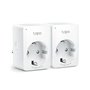 TP-Link Mini Wi-Fi Smart Plug (2 pacotes) - Controle remoto - Programável - Modo longe de casa