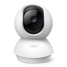 Câmera de Vigilância Wi-Fi TP-Link Tapo TC71 2K - Rotação 360º - Visão Noturna - Detecção de Movimento e Notificações - Alarme d