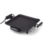 Placa para grelhar saudável Orbegozo TB 2206 B - Termostato ajustável - Superfície antiaderente - Recipiente coletor de gordura 
