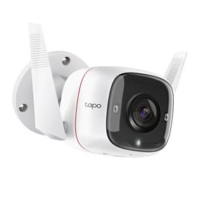 TP-Link Tapo TC65 2K+3MP Outdoor WiFi Security Camera - Visão noturna - Detecção de movimento - Alarme de luz e som - Áudio bidi