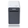 Impressora de etiquetas térmicas Brother TD2125N USB, LAN - Resolução 203 dpi - Velocidade 152,4 mm - Cor Branco/Cinza