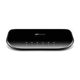 Switch de mesa TP-Link TL-SG1005D 5 portas Gigabit