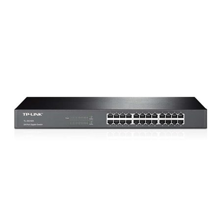 Switch TP-Link com portas 24 Gigabit - Tecnologia Verde