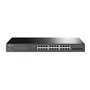 Switch TP-Link Omada Smart Gigabit JetStream - 24 portas PoE+ - 4 slots SFP - Montagem em rack