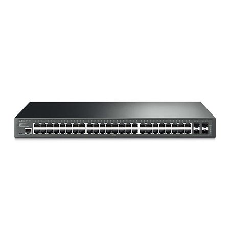 Switch Gigabit L2 gerenciável TP-Link JetStream - 48 portas com 4 slots SFP