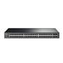 Switch Gigabit L2 gerenciável TP-Link JetStream - 48 portas com 4 slots SFP