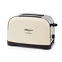 Torradeira Orbegozo TOV 5210 Vintage - Potência 750-850W - 7 níveis de torradas - Função descongelar e reaquecer - Carcaça em aç