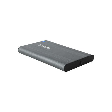 Caixa externa HDD/SSD Tooq 2,5" USB 3.0/3.1 Gen 1 - SATA I, II e III - USB3.0 Tipo Micro-B para USB3.0 Tipo A Cabo