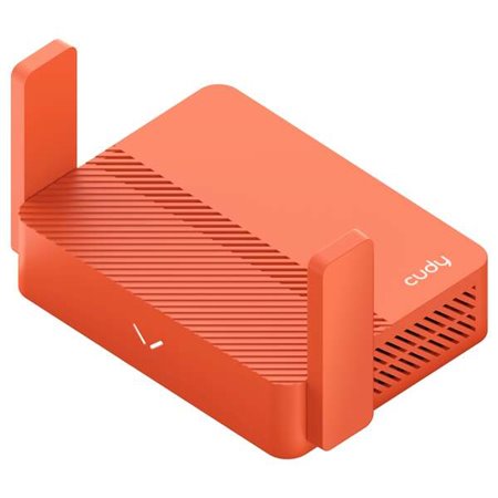 Cudy TR1200 AC1200 Roteador de viagem WiFi de banda dupla - 1 porta Wan de 100/10 Mbps e 1 porta Lan de 100/10 Mbps - 2 antenas 