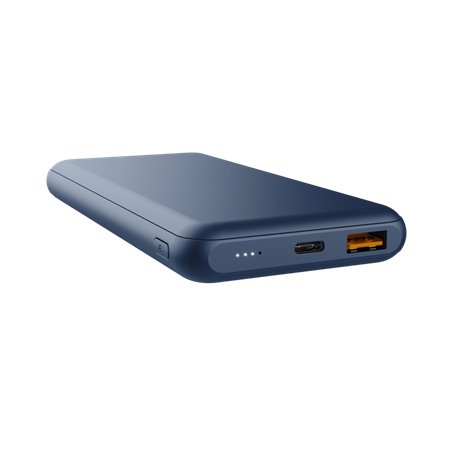 Trust Redoh Powerbank 10000mAh - USB, Tipo C - Carregamento Rápido - Cor Azul