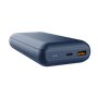 Trust Redoh Powerbank 20000mAh - USB, Tipo C - Carregamento rápido - Cor Azul