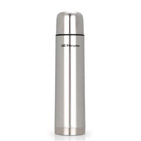Garrafa térmica de aço inoxidável Orbegozo TRL 10060 - Mantém os líquidos frios por 24H e quentes por 12H - Capacidade 1000ml - 