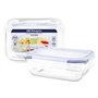 Série Orbegozo TUR - Recipientes de vidro ultra-resistentes para preservar - Cozinhe e congele seus alimentos com facilidade Cap