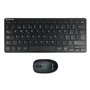 Pacote Unykach MK288 Pro de Mini Teclado Sem Fio 79 Teclas + Mouse 1200dpi, Sem Fio, 3 Botões, Uso Ambidestro - Língua Portugues