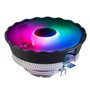 Dissipador de calor de CPU compacto Unykach Jotun DF 120 RGB 120 mm de baixo perfil - Iluminação RGB - Velocidade máx. 1600rpm -