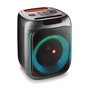 Coluna Portátil NGS Wild Swag 80W TWS Bluetooth 5.0 - Autonomia até 10h - USB e Aux In - Iluminação LED - Cor Preta