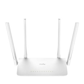 Cudy WR1300 Smart WiFi Router AC1200 Dual Band - 1x Porta Wan 1000/100/10 Mbps e 4x Portas Lan 1000/100/10 Mbps - 4 Antenas Exte