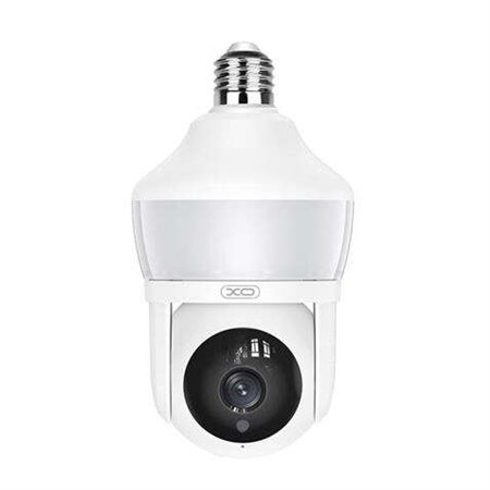 Câmera de Segurança Wifi XO 3mpx - Detecção de Movimento 0-12m - Visão Noturna - Intercomunicador Bidirecional - Gravação em Loo