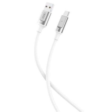 Cabo USB de Carregamento Rápido XO NB251 - Tipo C - 6A - 1m - Branco