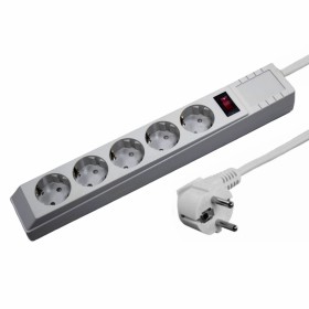 Tomada Elétrica C/ 5 Saídas Interruptor Proteção Picos1.8M