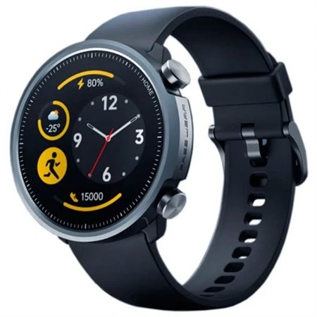 Mibro Watch A1 Smartwatch Watch Tela de 1.28" - Bluetooth 5.0 - Autonomia até 10 dias - Resistência à água 5 ATM - Cor preta