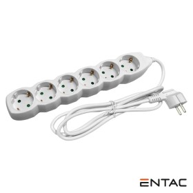 Tomada Elétrica C/ 6 Saídas 1.5M Entac